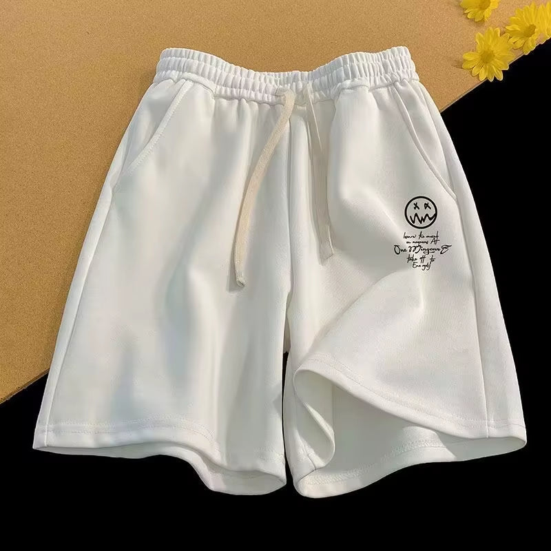M-8XL Oversized Shorts Men Thin Casual Wide Leg Shorts Versatile Trend Loose Oversized Sports Shorts for Men