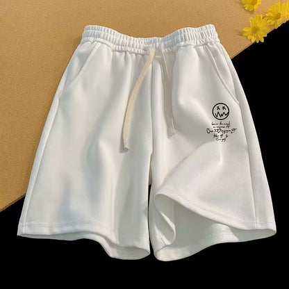 M-8XL Oversized Shorts Men Thin Casual Wide Leg Shorts Versatile Trend Loose Oversized Sports Shorts for Men